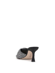 Evirra High Heel in Black Sparkle