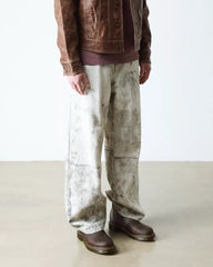 2976 Yellow Stitch Crazy Horse Leather Chelsea Boots