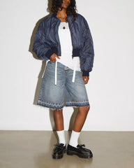 Adrian Leather Platform Tassel Loafers