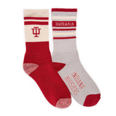 Indiana Hoosiers GameDay Unisex Crew Socks 2 Pack