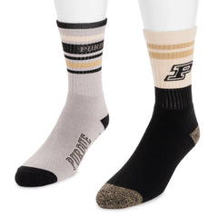 Purdue GameDay Unisex Crew Socks 2 Pack