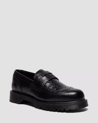 PENTON BROGUE Emboss Leather Loafers
