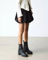 SPENCE HARNESS SENDAL LEATHER HEELED CHELSEA BOOTS