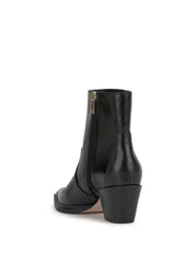 Helvona Western Bootie in Black