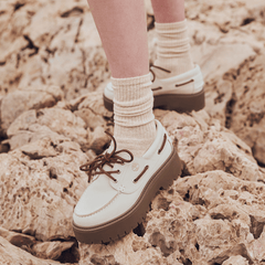 Women's Stone Street Platform Boat Shoe
