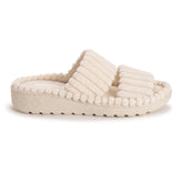 Women's Ribbed Terry Slide Comfort Contour Slipper