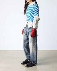 PENTON BROGUE Emboss Leather Loafers