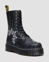 JADON HI SOLAR FLARE Reclaimed Leather Platform Boots