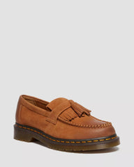 Adrian Nubuck Leather Tassle Loafers