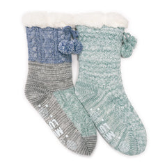 Women's 2 Pair Pack Tall Cabin Socks