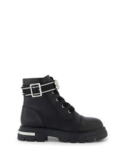 Little Girls' Rosa Brooch Boot in Black