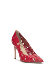 Erinia High Heel in Red Muse