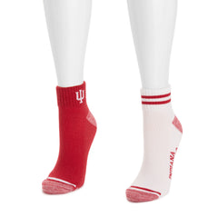 Indiana Hoosier GameDay Unisex Mini Crew Socks 2 Pack