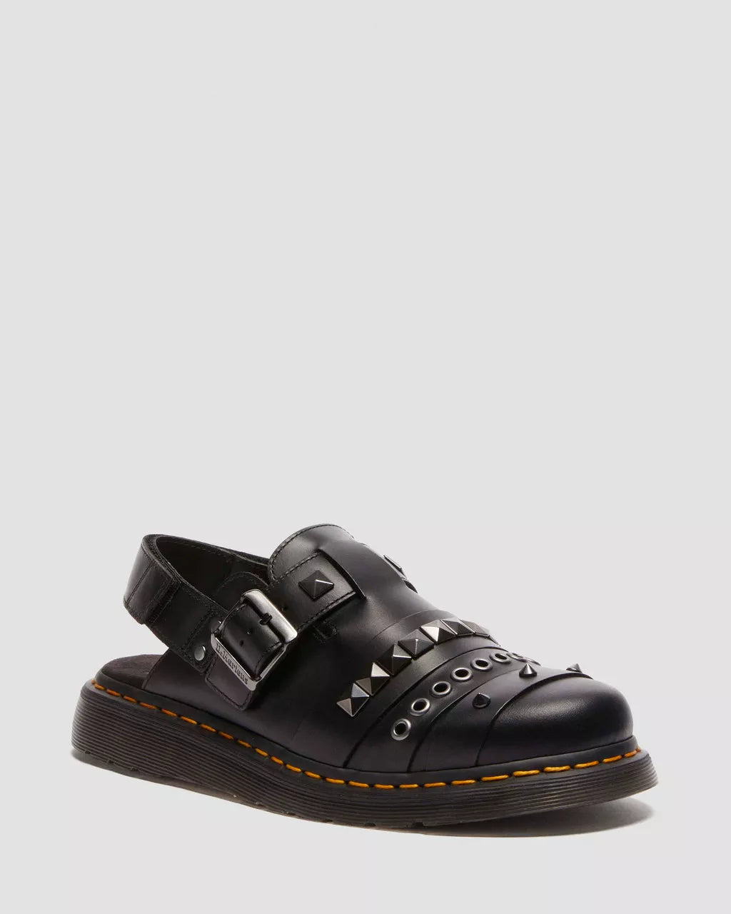 Jorge II Hardware Leather Mules