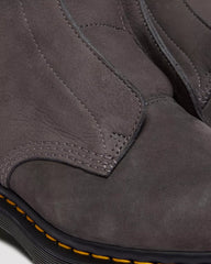 1460 LACELESS Nubuck Slip On Boots