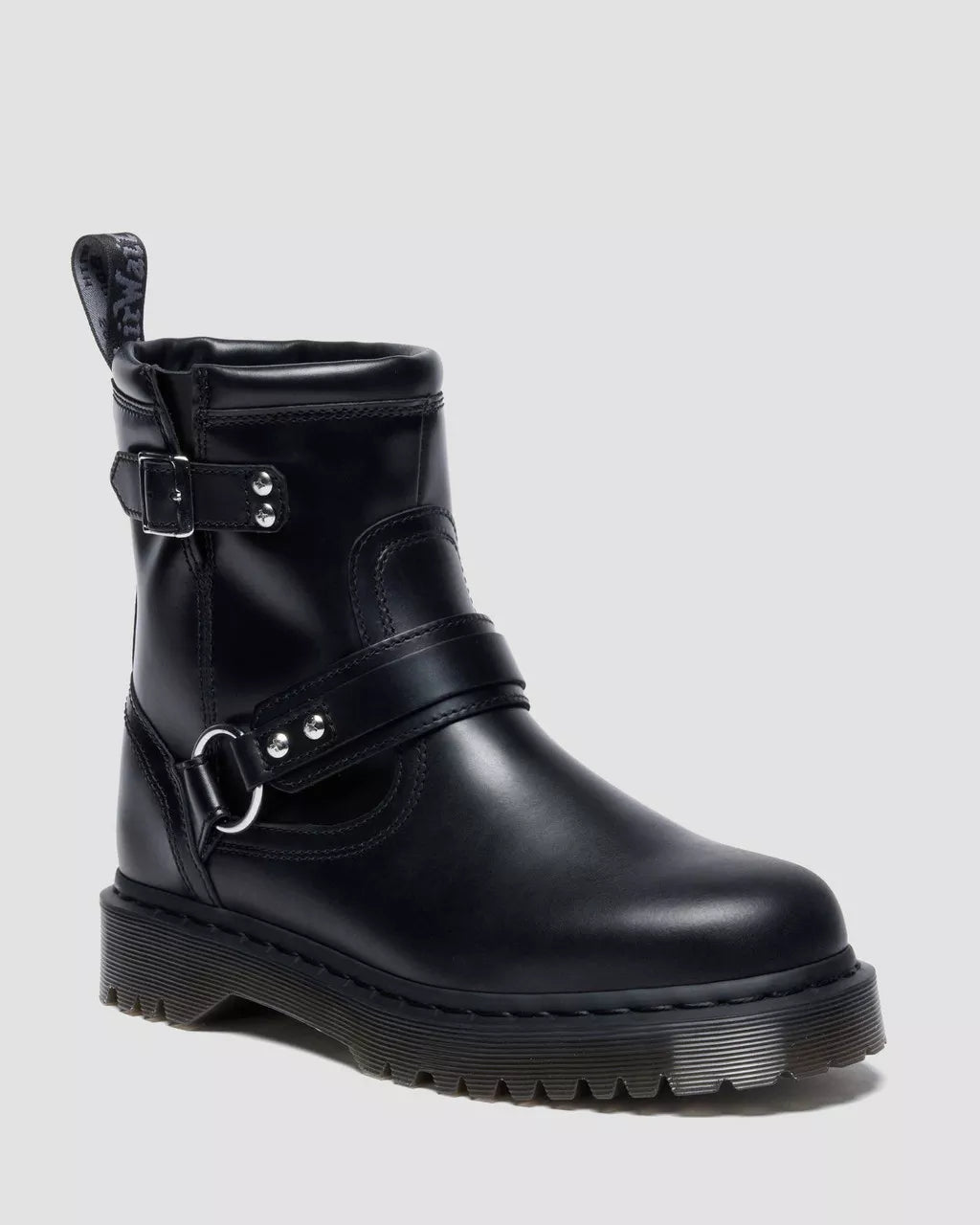 Anistone Harness Orleans Leather Biker Boots