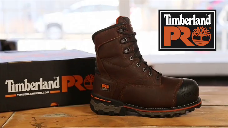 Men's Boondock 8" Composite Toe Waterproof Work Boot