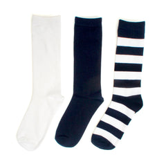 Unisex 3 Pack Sports Crew Socks