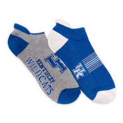 Kentucky Wildcats GameDay Unisex Lowcut Socks 2 Pair Pack