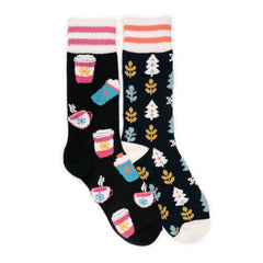 Women's Novelty Cozy Socks 2 Pack