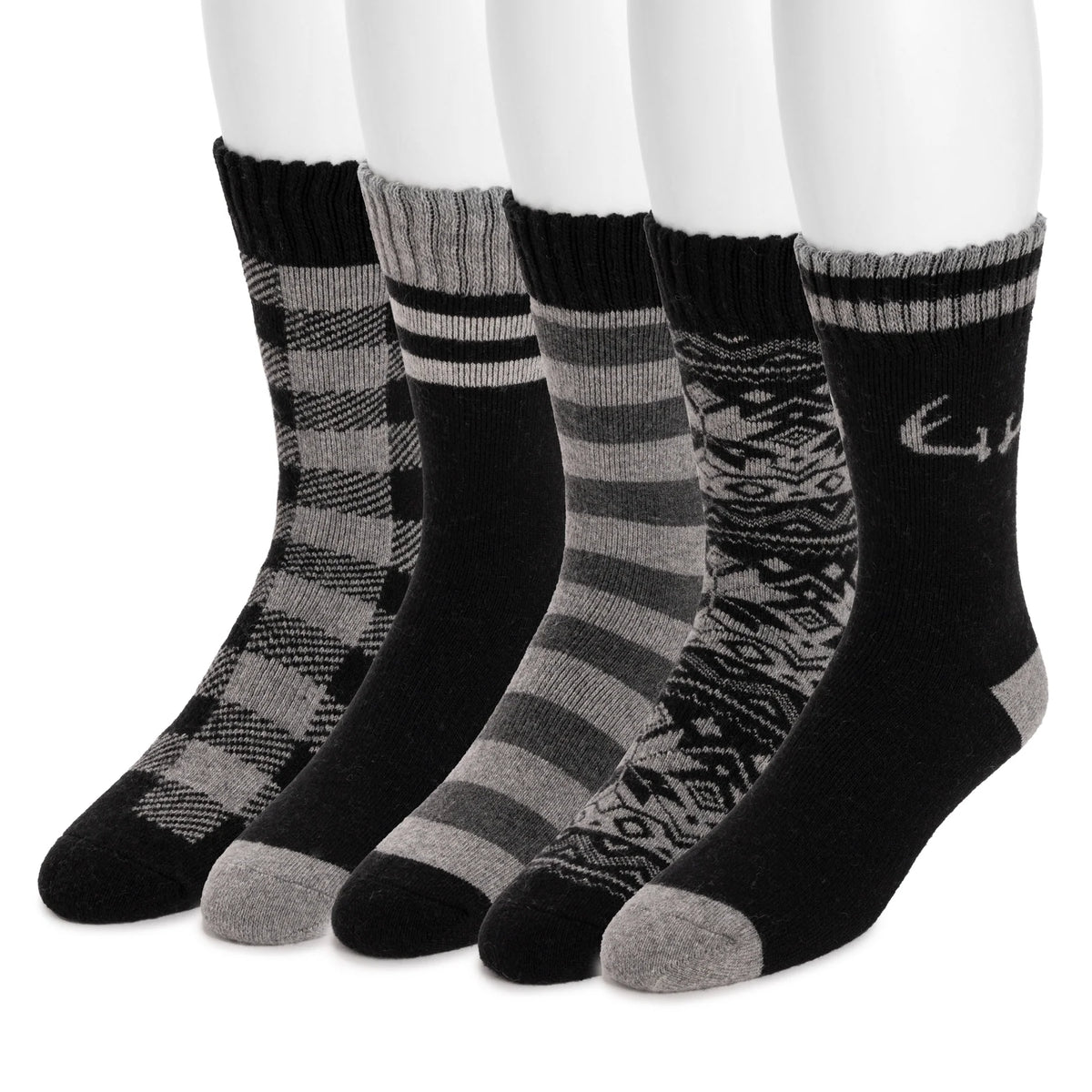 Men's 5 Pair Pack Wool Socks