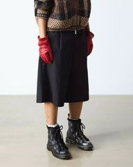 1460 Faux Fur Lined Leather Lace Up Boots