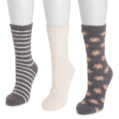 Women's Cozy Crew Sock 3 Pack