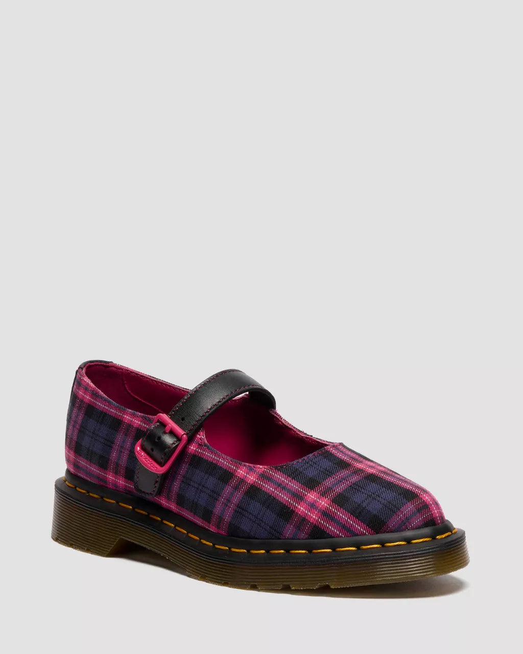 ELPHIE MJ Tartan Mary Jane Shoes