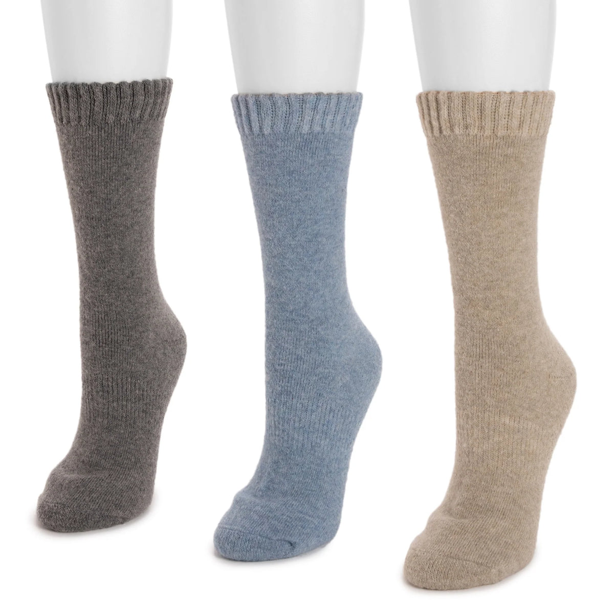 Women's 6" Wool Socks 2 Pair Packs