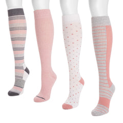 Women's 4 Pack Cotton Compression Socks