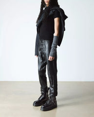 1460 Quad Harness Leather Platform Boots