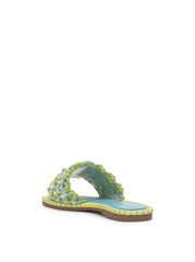Brennara Flat Sandal in Chambre