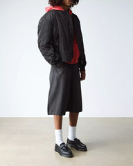 Adrian White Stitch Smooth Leather Loafers