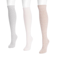 Women's 3 Pair Pack Knee High Socks