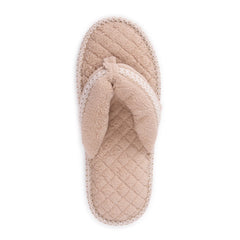 Women's Darlene Micro Chenille Thong Slippers