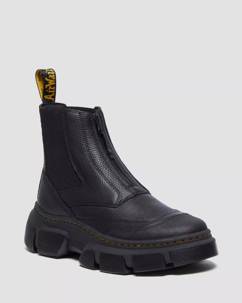 DMXL Zip Leather Chelsea Boots