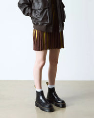 2976 Smooth Leather Platform Chelsea Boots