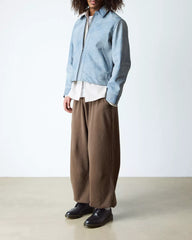 3989 Yellow Stitch Smooth Leather Brogue Shoes