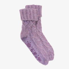 Women's Luxe Cabled Sweater Sock