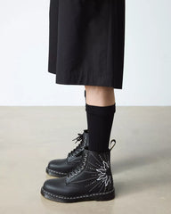 1460 SOLAR FLARE Reclaimed Leather Lace Up Boots