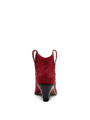 Zadie Bootie in Red Crystal
