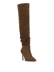 Emetta Over The Knee Boot in Maple