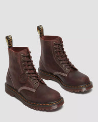 1460 Made in England Wax Commander Lace Up Boots