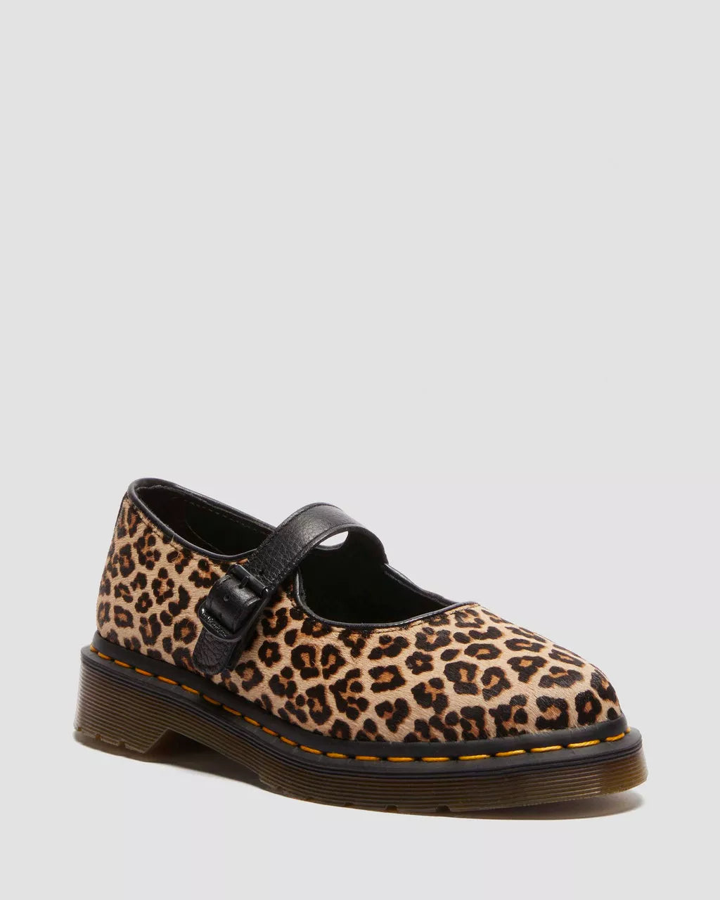 Elphie Leopard Mary Jane Shoes