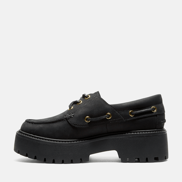 Women's Stone Street Platform Boat Shoe