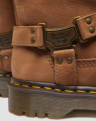 Anistone Hi Tumbled Nubuck Biker Boots