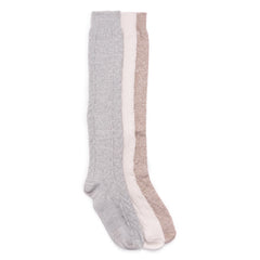 Women's 3 Pair Pack Knee High Socks