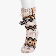 Women's Luxe Novelty Tall Cottage Socks