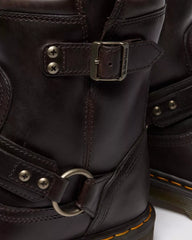 Anistone Harness Crazy Horse Biker Boots