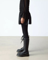 1B60 Bex Pisa Leather Knee High Boots